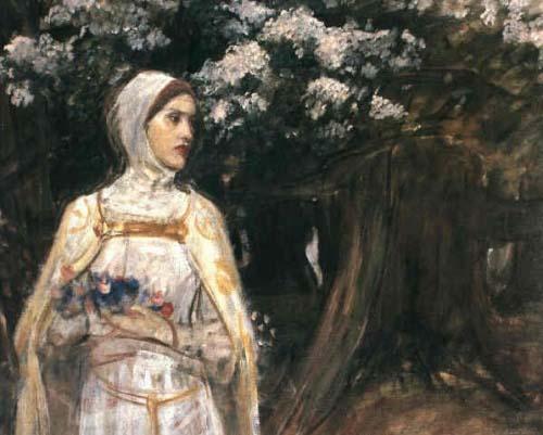 John William Waterhouse Beatrice oil painting image